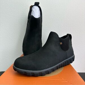 BOGS Classic Casual Black Chelsea Boot, Size: 12 NWB